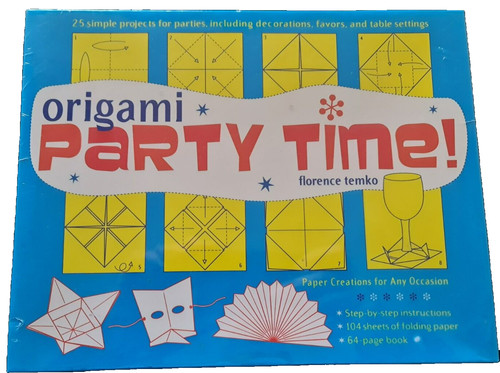 Origami party time - time!, by