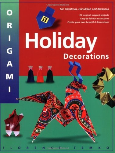 Origami holiday decorations - origami,